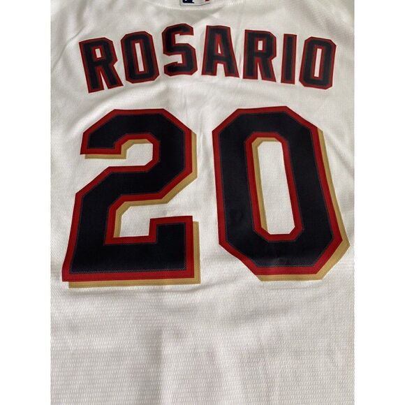Nike MLB Minnesota Twins Eddie Rosario #20 White Jersey Men’s Size XL NEW - Picture 10 of 10